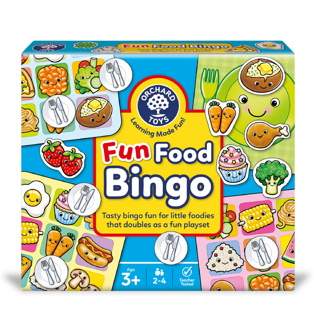 Fun Food Bingo Game