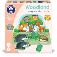 Woodland chunky wooden puzzle