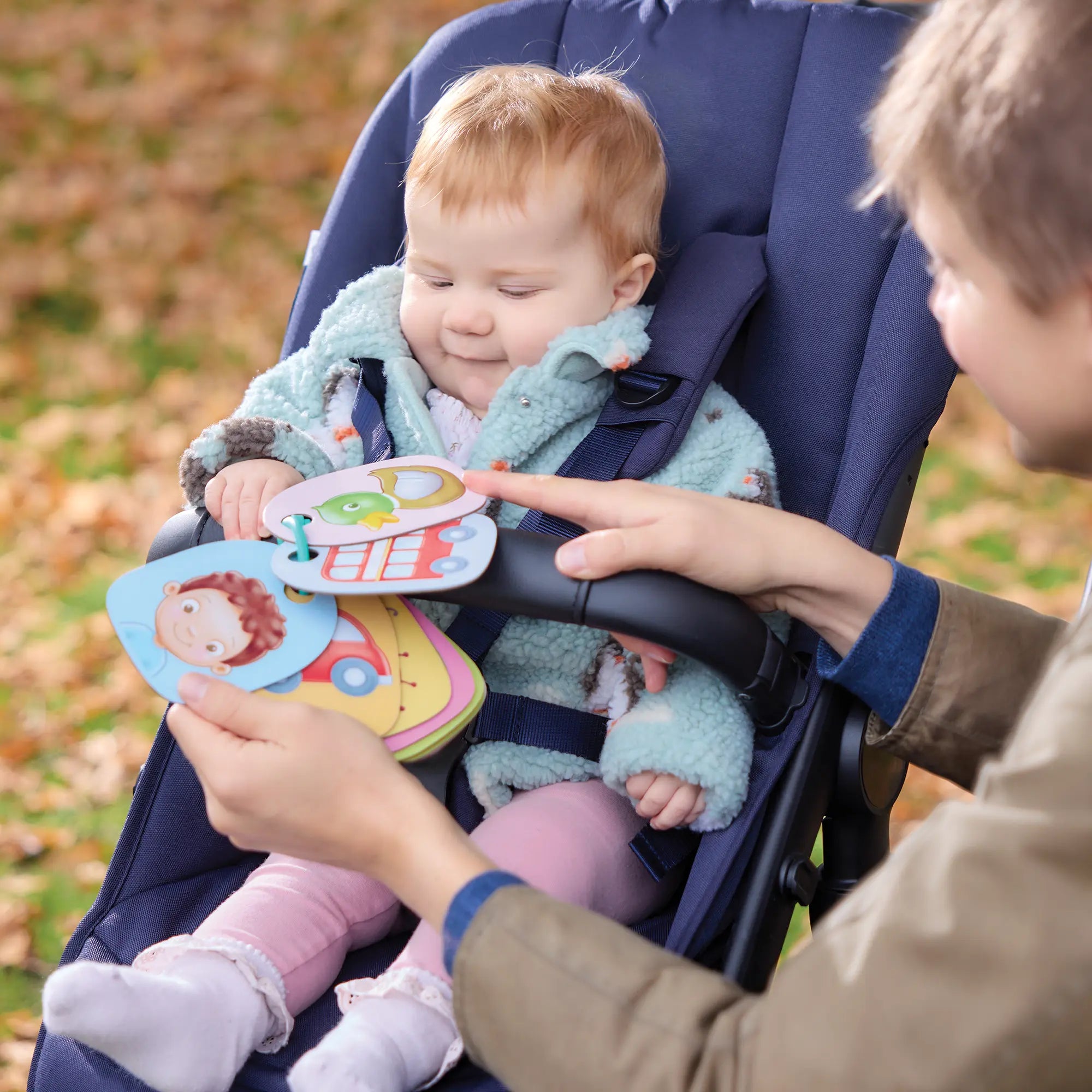 Out and About buggy flashcards