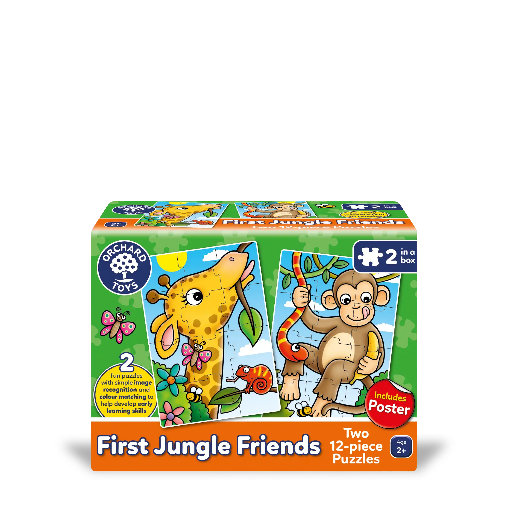 First Jungle Friends Jigsaw Puzzles