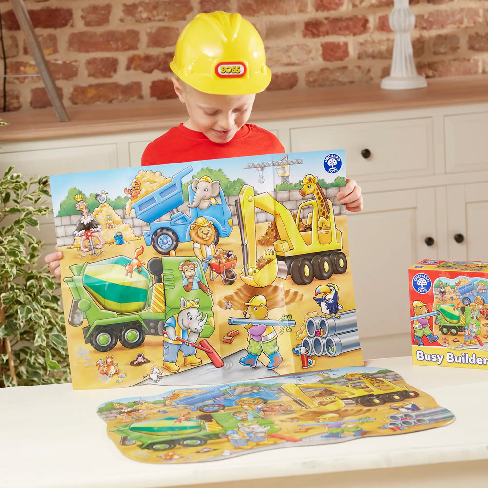 Busy Builders Jigsaw Puzzle