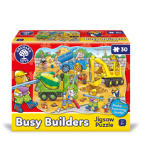 Busy Builders Jigsaw Puzzle
