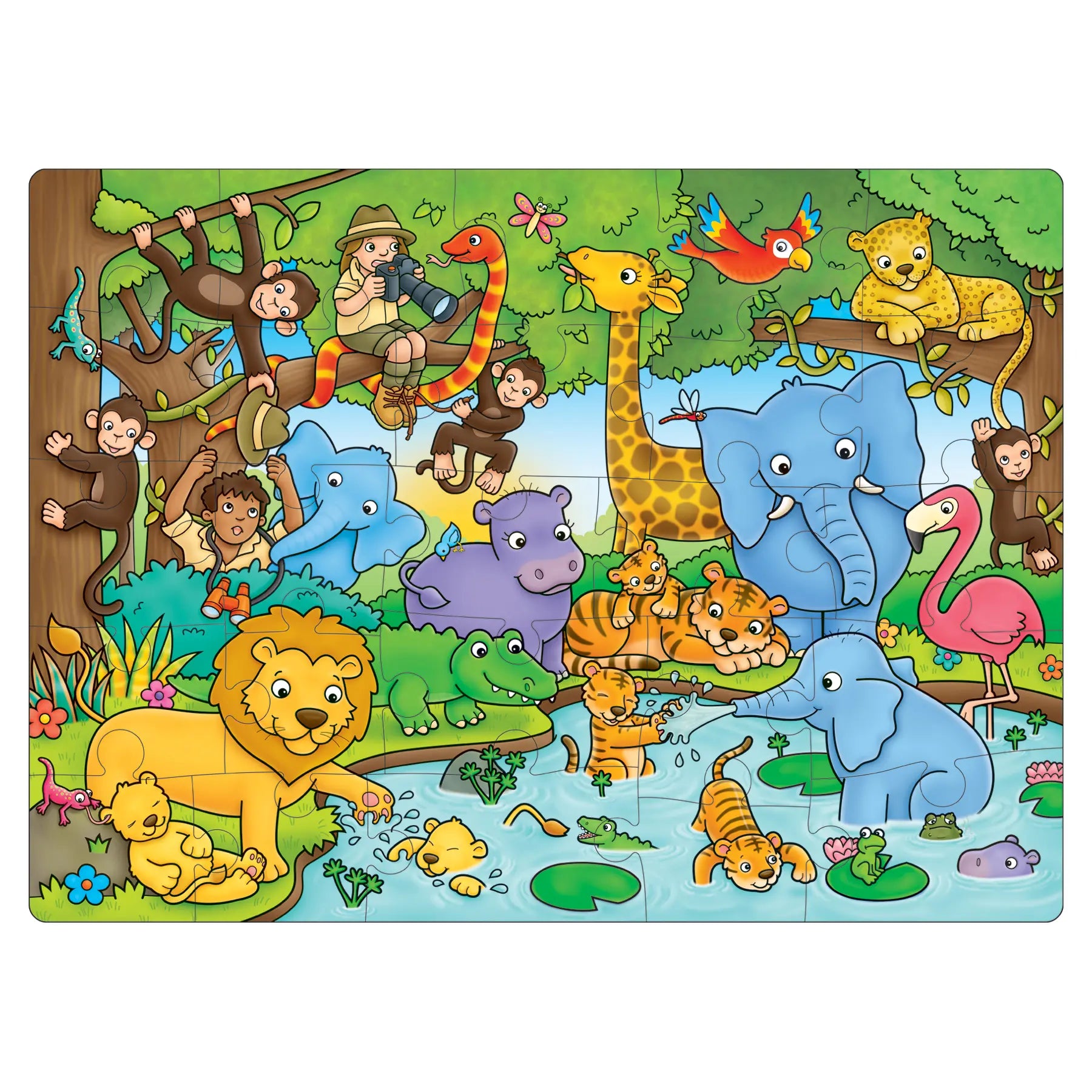 Who's in the Jungle? Jigsaw Puzzle