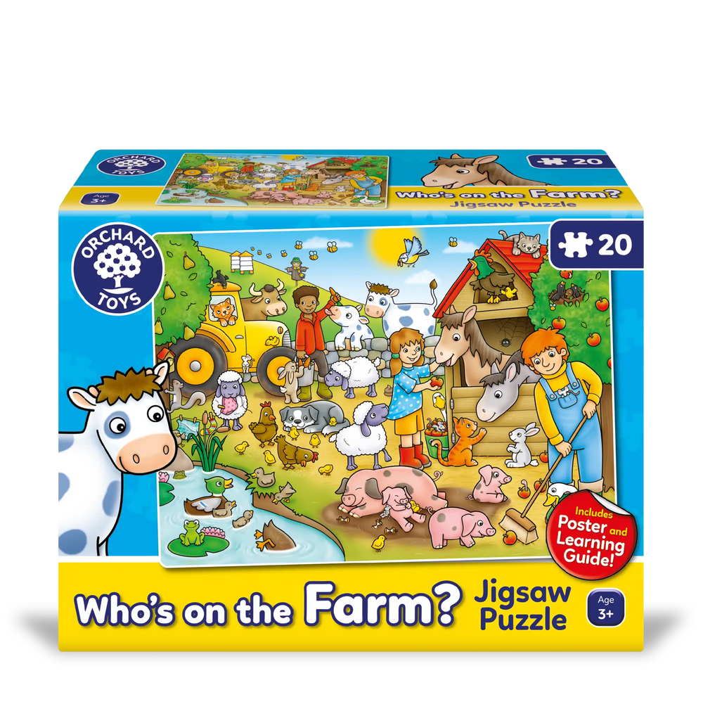 Who's On The Farm? Jigsaw Puzzle