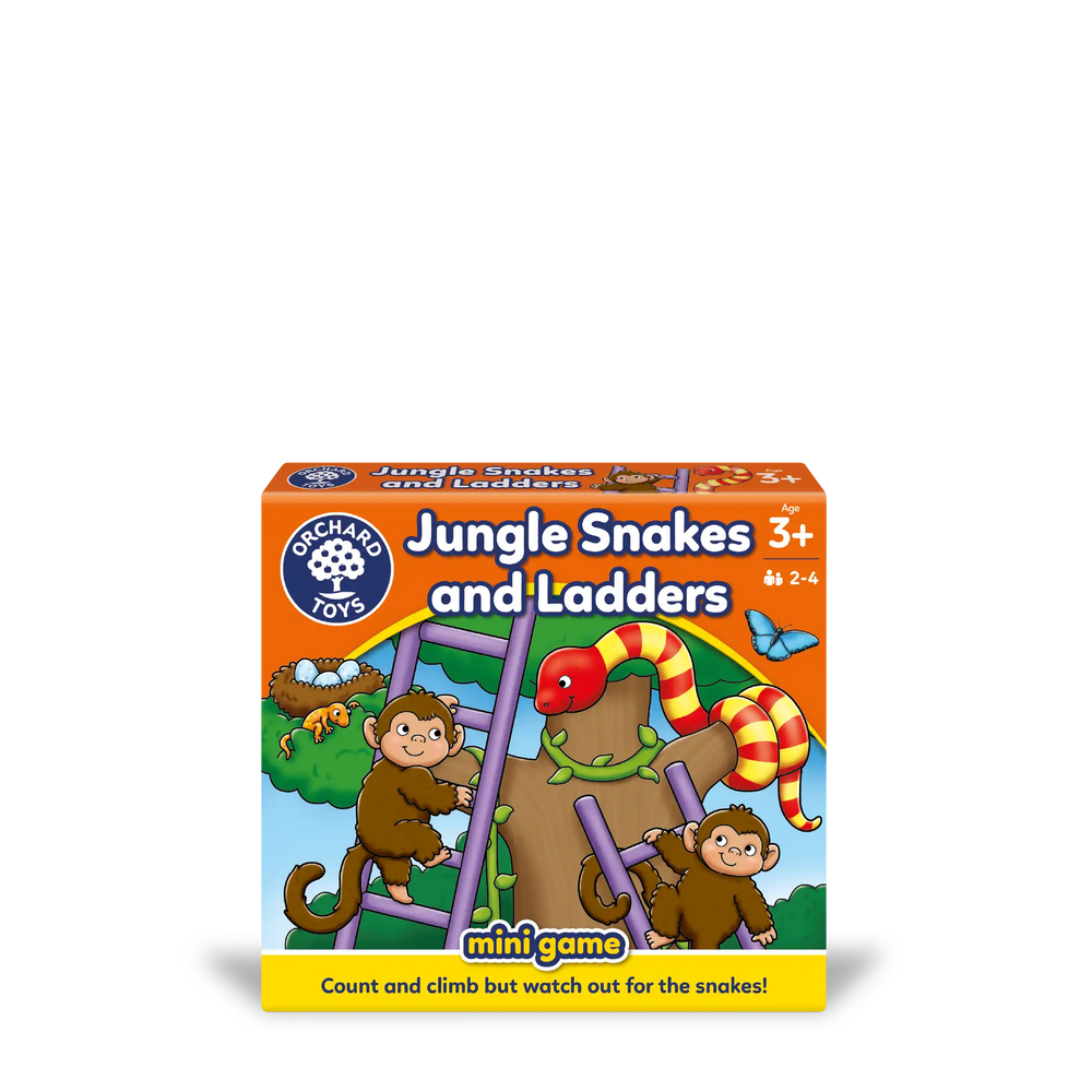 Jungle Snakes & Ladders Mini Game