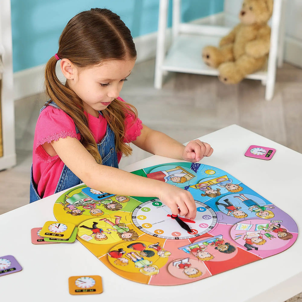Tell the Time Jigsaw Puzzle and Clock