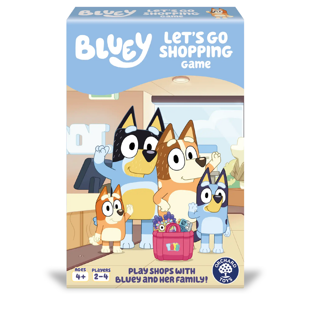 Bluey Let's Go Shopping Game