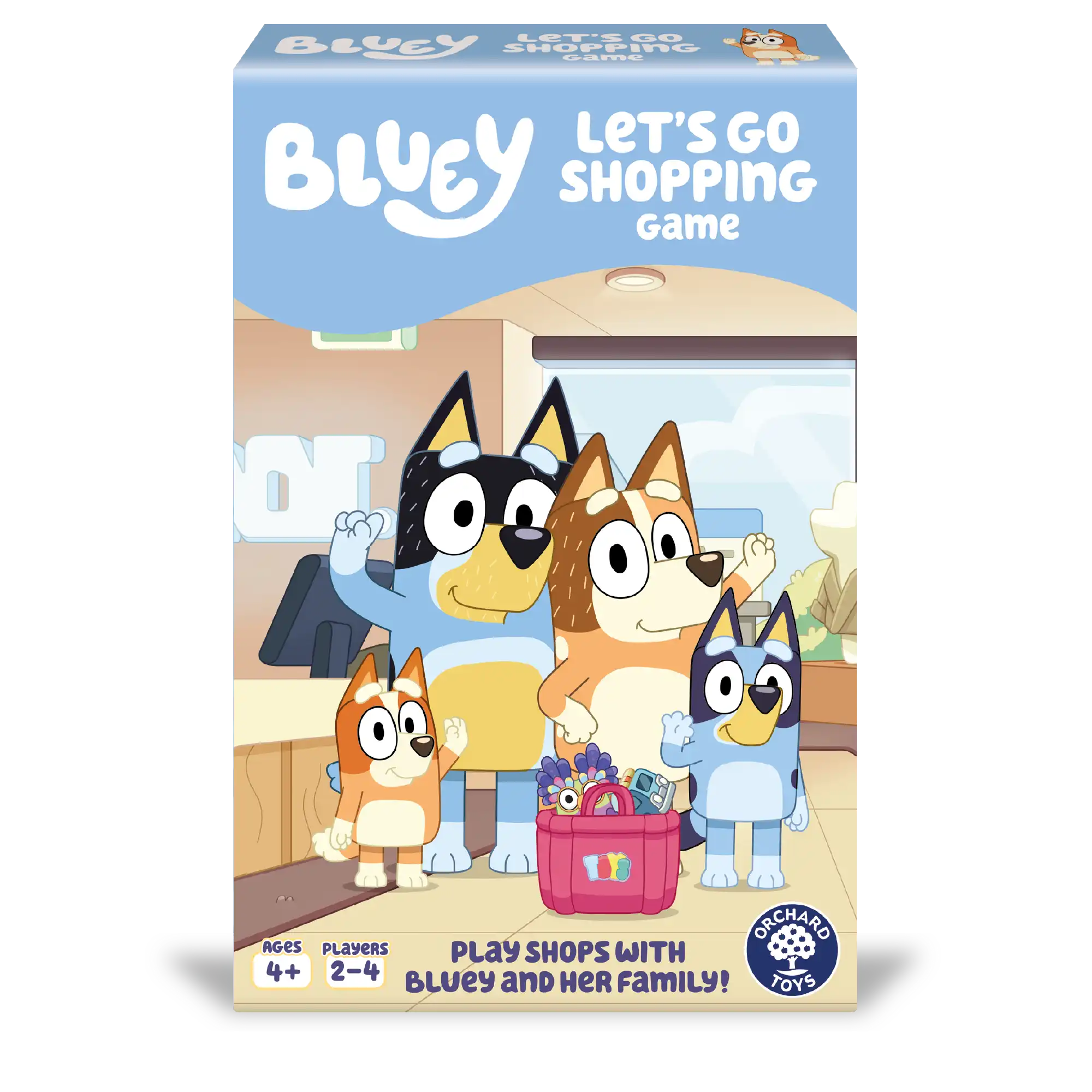 Bluey Let's Go Shopping Game