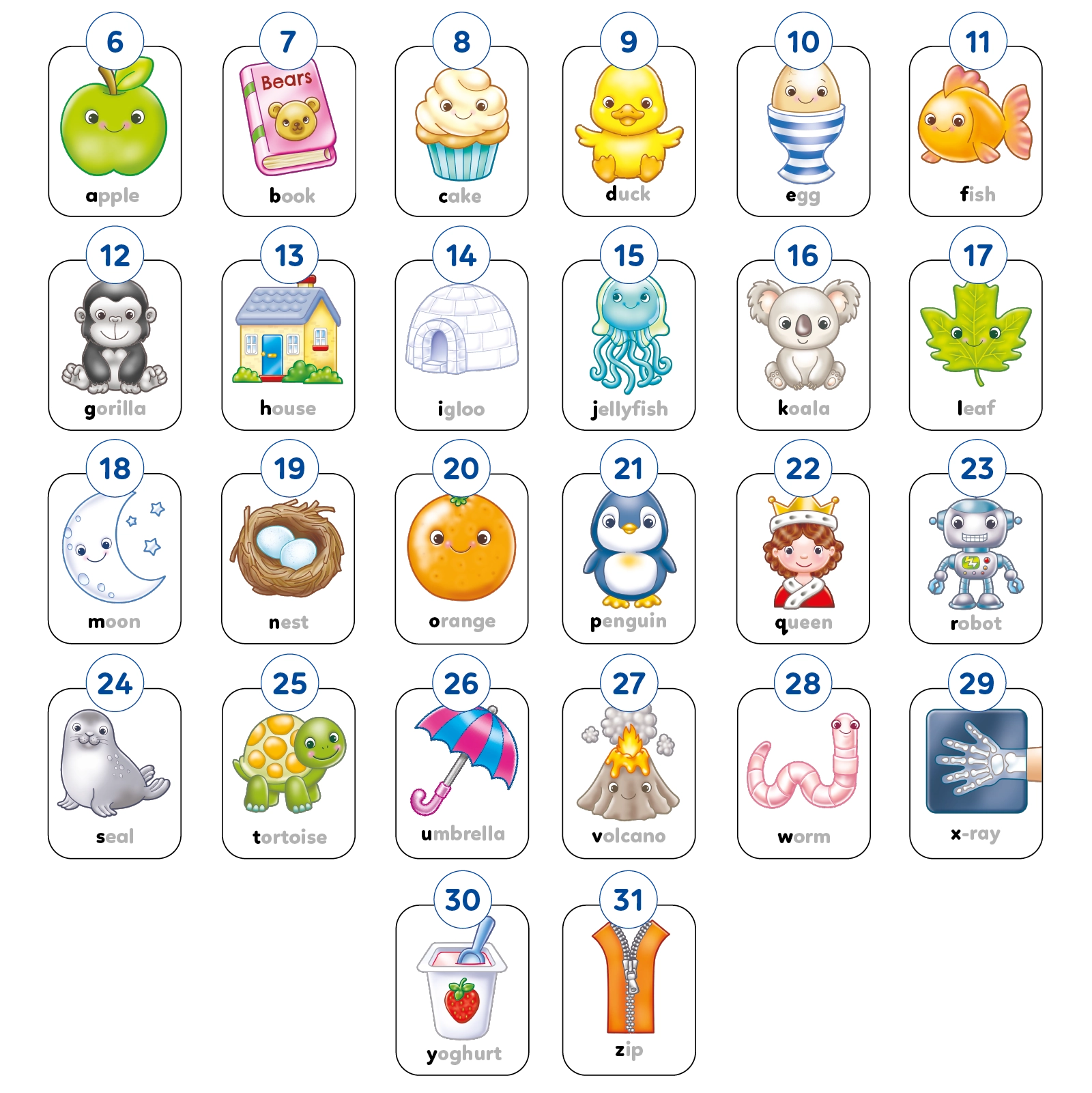 Alphabet Bingo Game Misplaced Pieces
