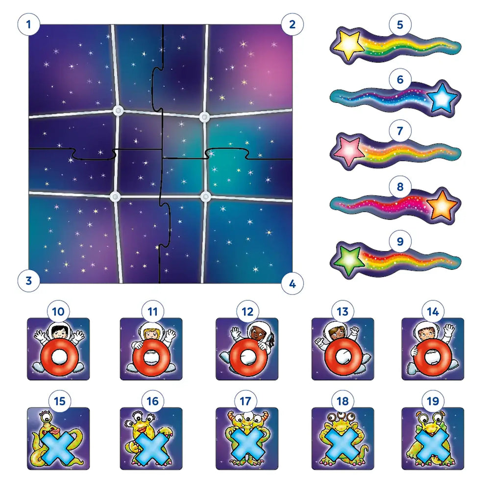 Astronauts And Crosses Misplaced Pieces