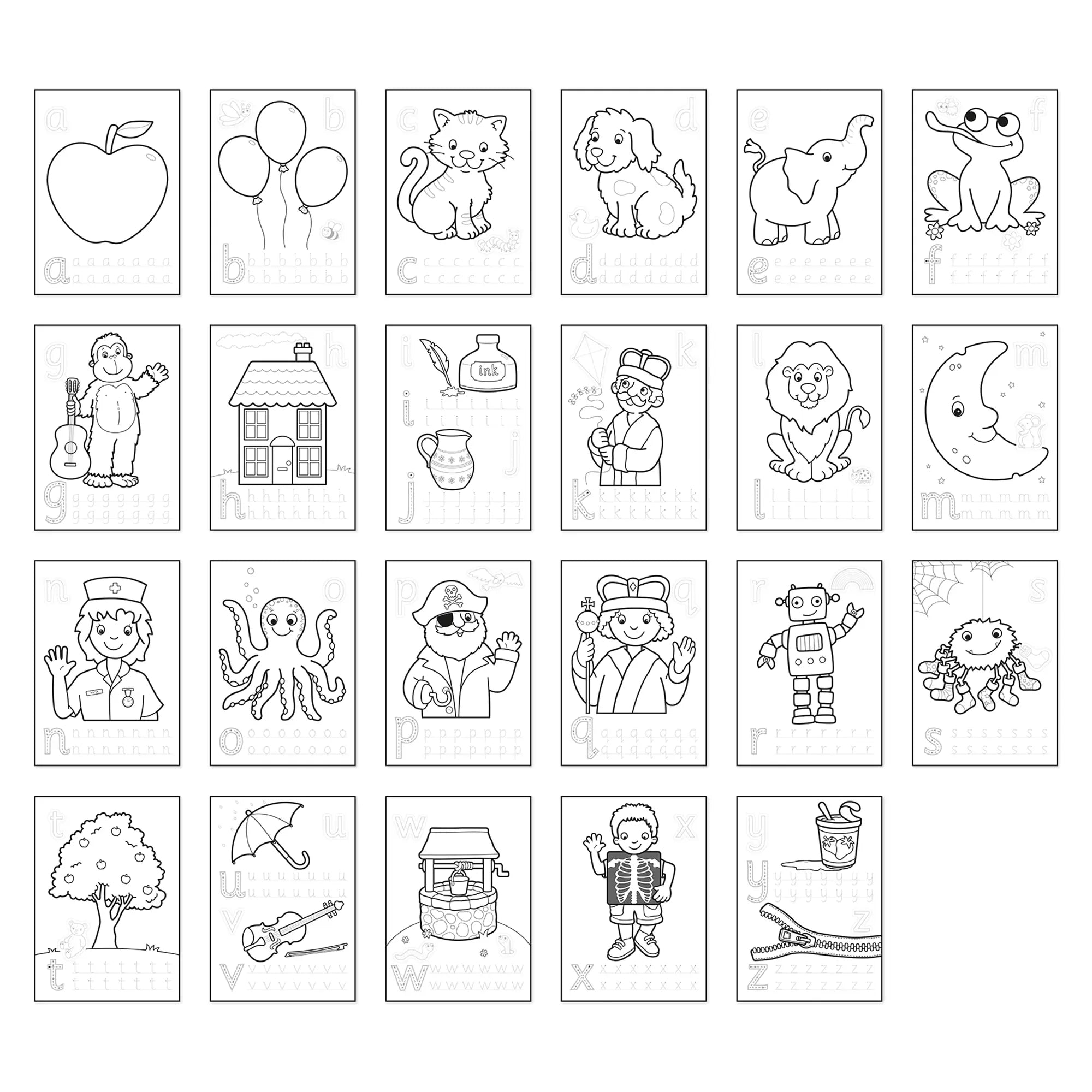 ABC Colouring Book