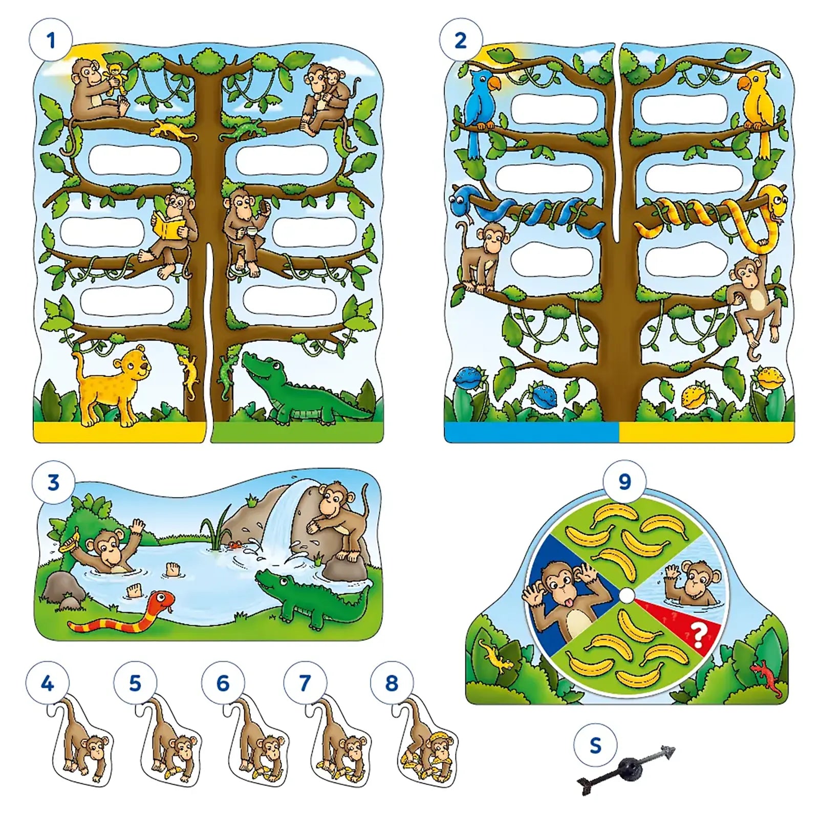 Cheeky Monkeys Game Misplaced Pieces