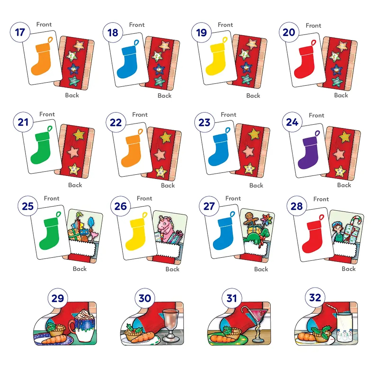 Christmas Counting Game Misplaced Pieces