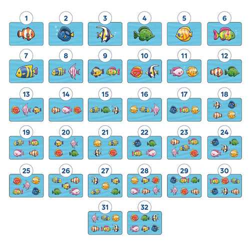 Counting Fish Game Misplaced Pieces