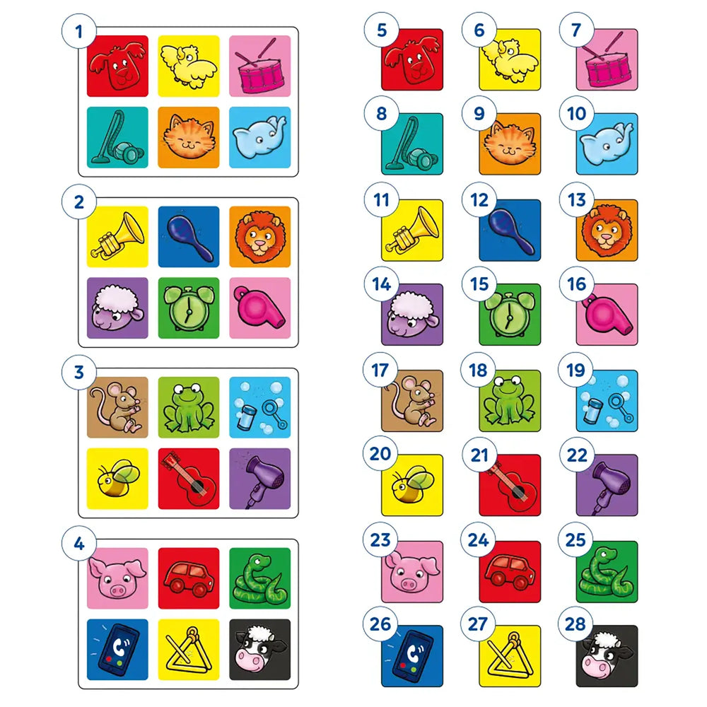 First Sounds Lotto Game Misplaced Pieces