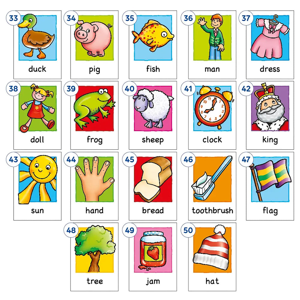 Flashcards Misplaced Pieces