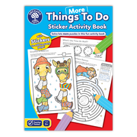More Things To Do Colouring Book