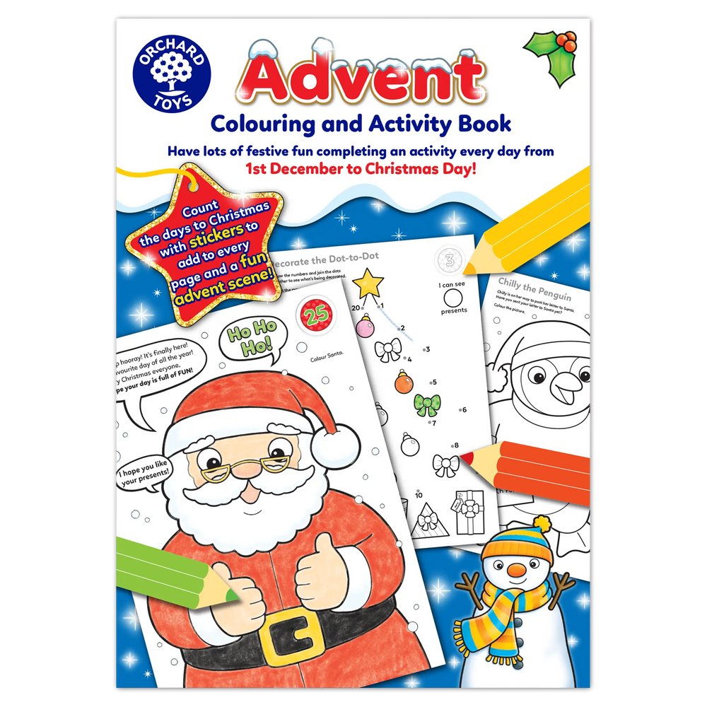 Advent Colouring and Activity Book