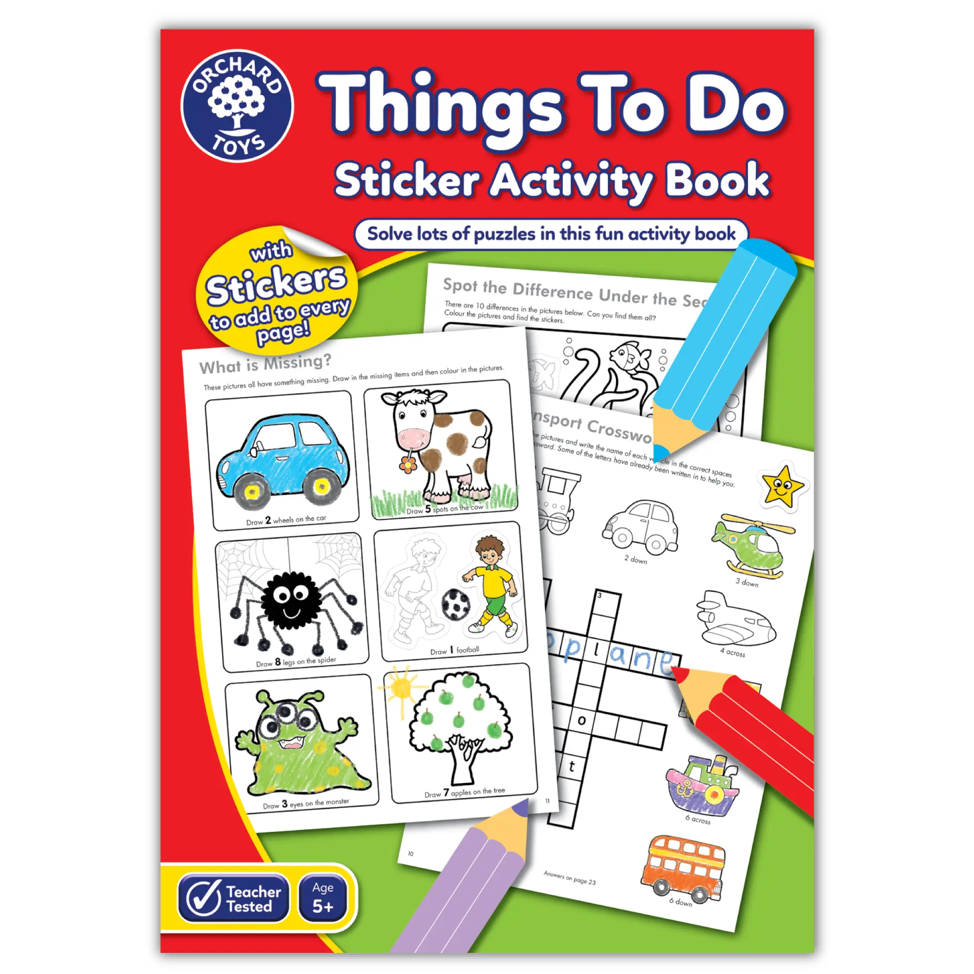Things To Do Activity Book