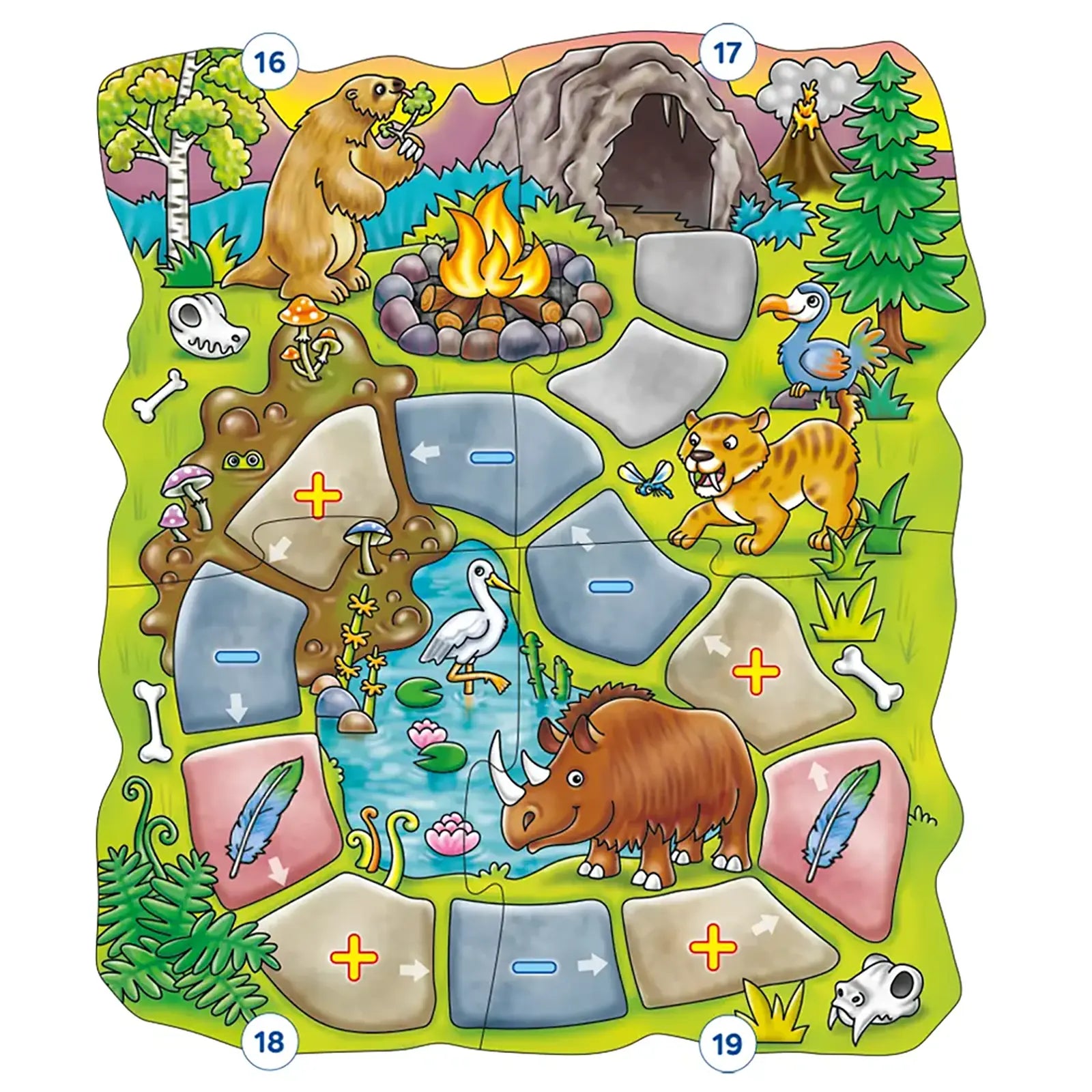 Mammoth Maths Game Misplaced Pieces