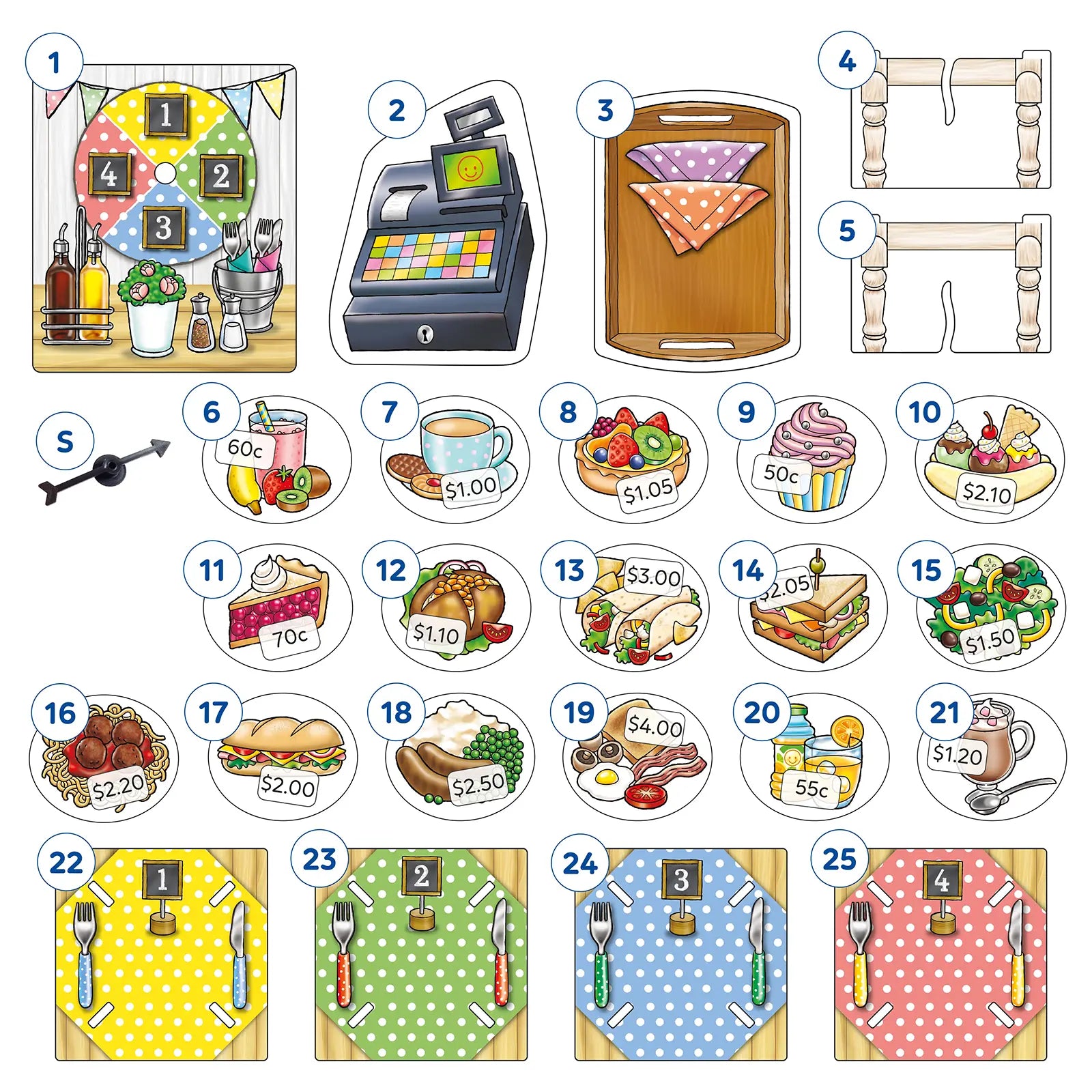 Money Match Café International Game Misplaced Pieces