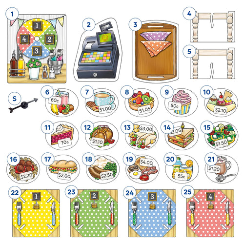 Money Match Café International Game Misplaced Pieces