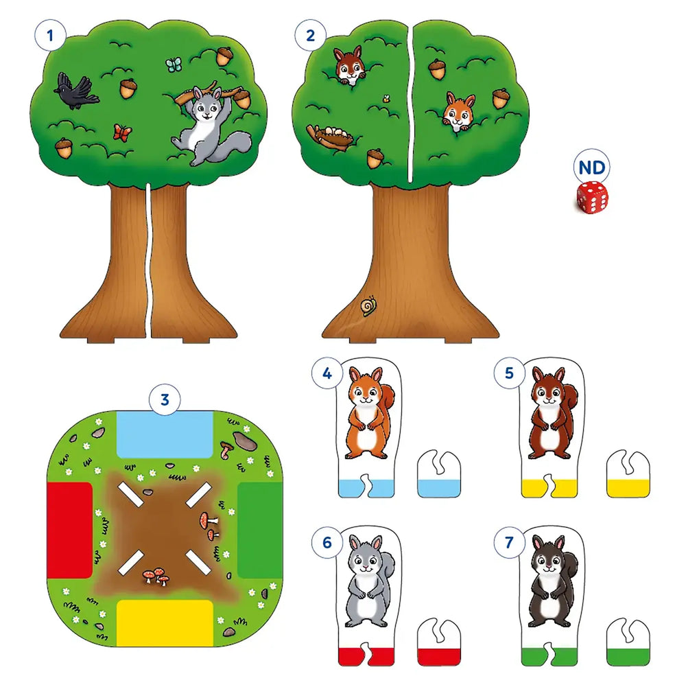 Nutty Numbers Game Misplaced Pieces
