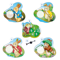 Peter Rabbit Fish and Count Misplaced Pieces