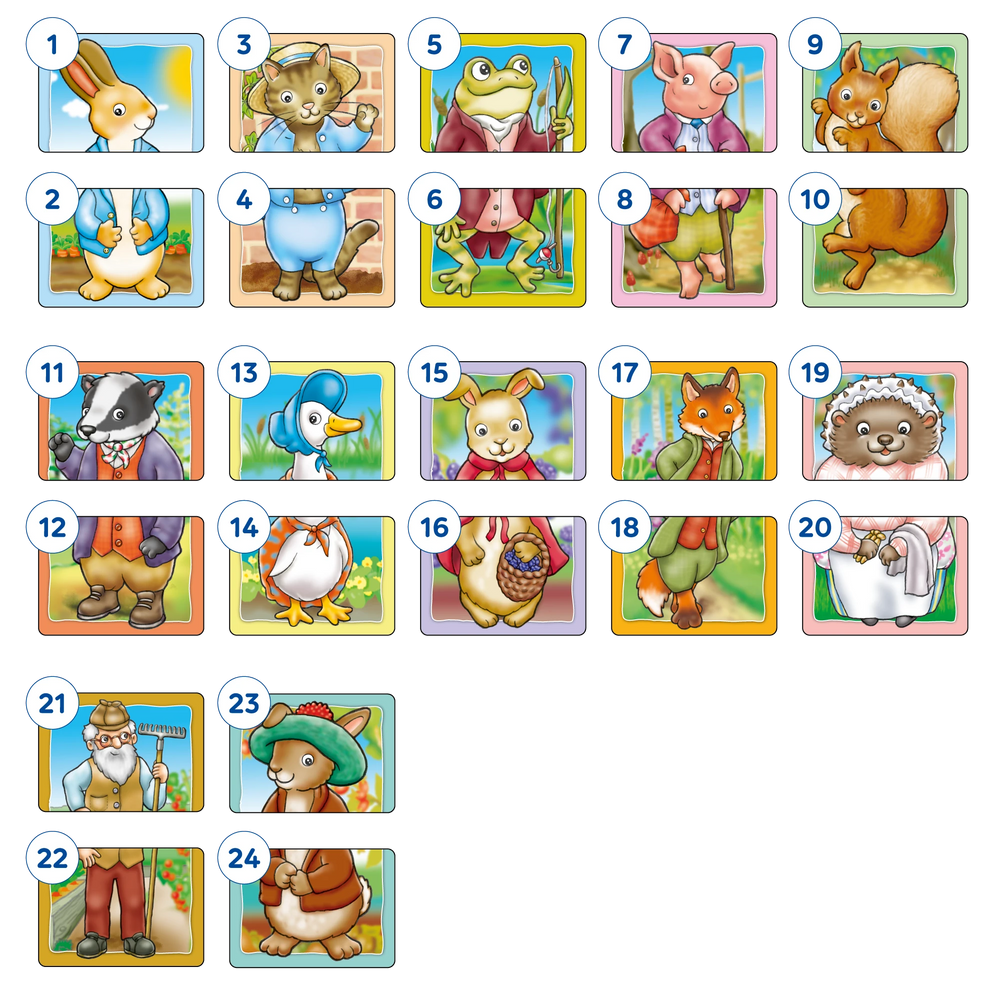 Peter Rabbit Heads And Tails Misplaced Pieces