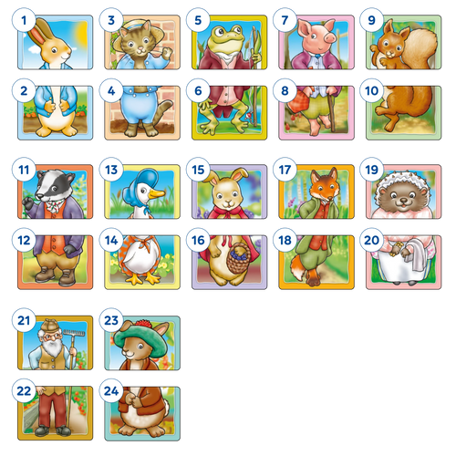 Peter Rabbit Heads And Tails Misplaced Pieces