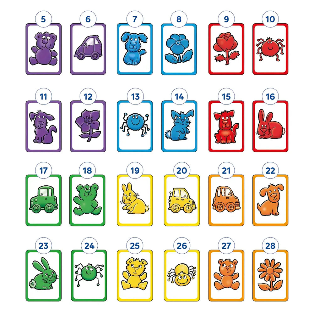 Red Dog, Blue Dog Game Misplaced Pieces