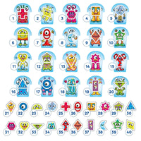 Shape Aliens Game Misplaced Pieces