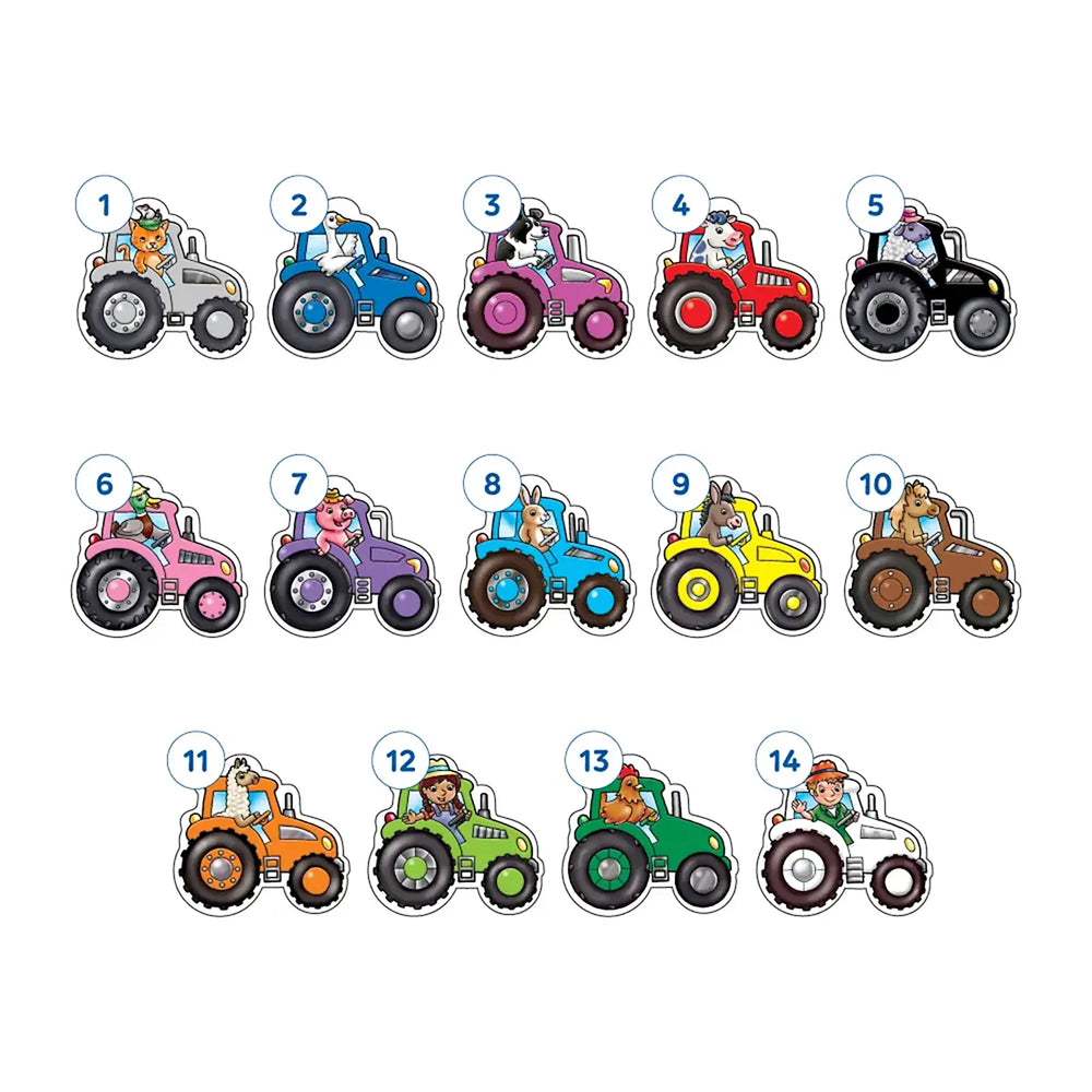 Tractor Match Game Misplaced Pieces