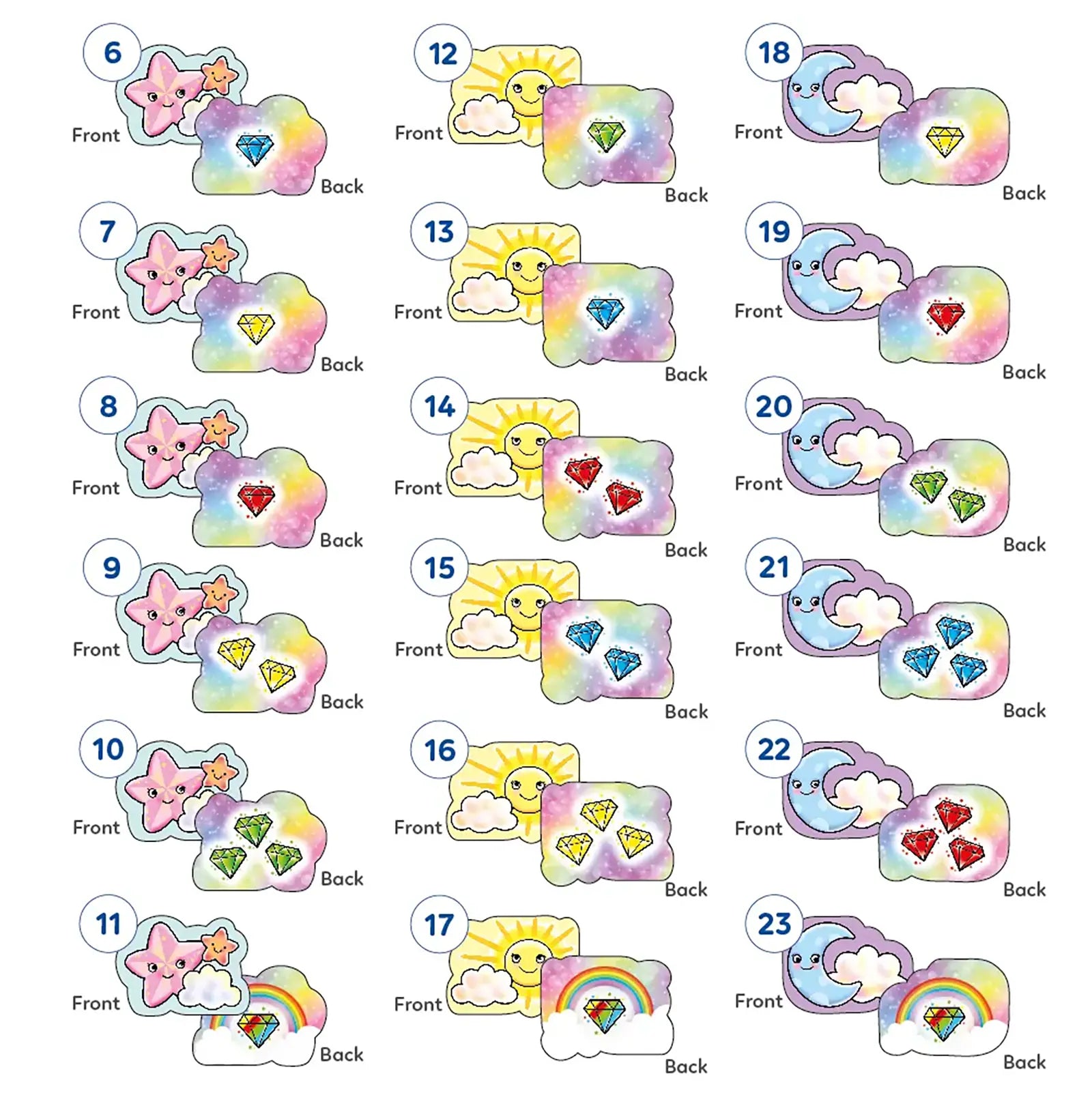 Unicorn Jewels Mini Game Misplaced Pieces
