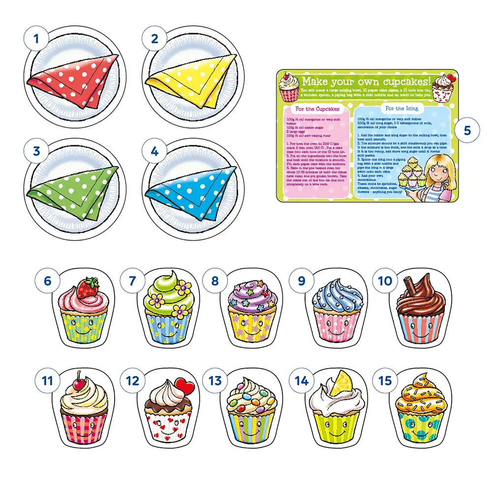 Where's My Cupcake Game Misplaced Pieces