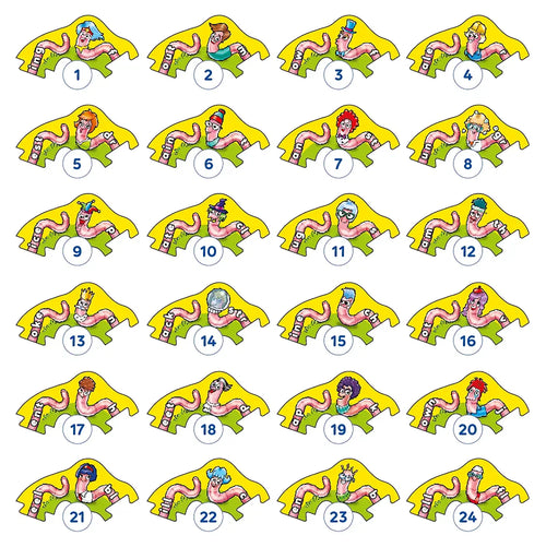 Wiggly Words Game Misplaced Pieces