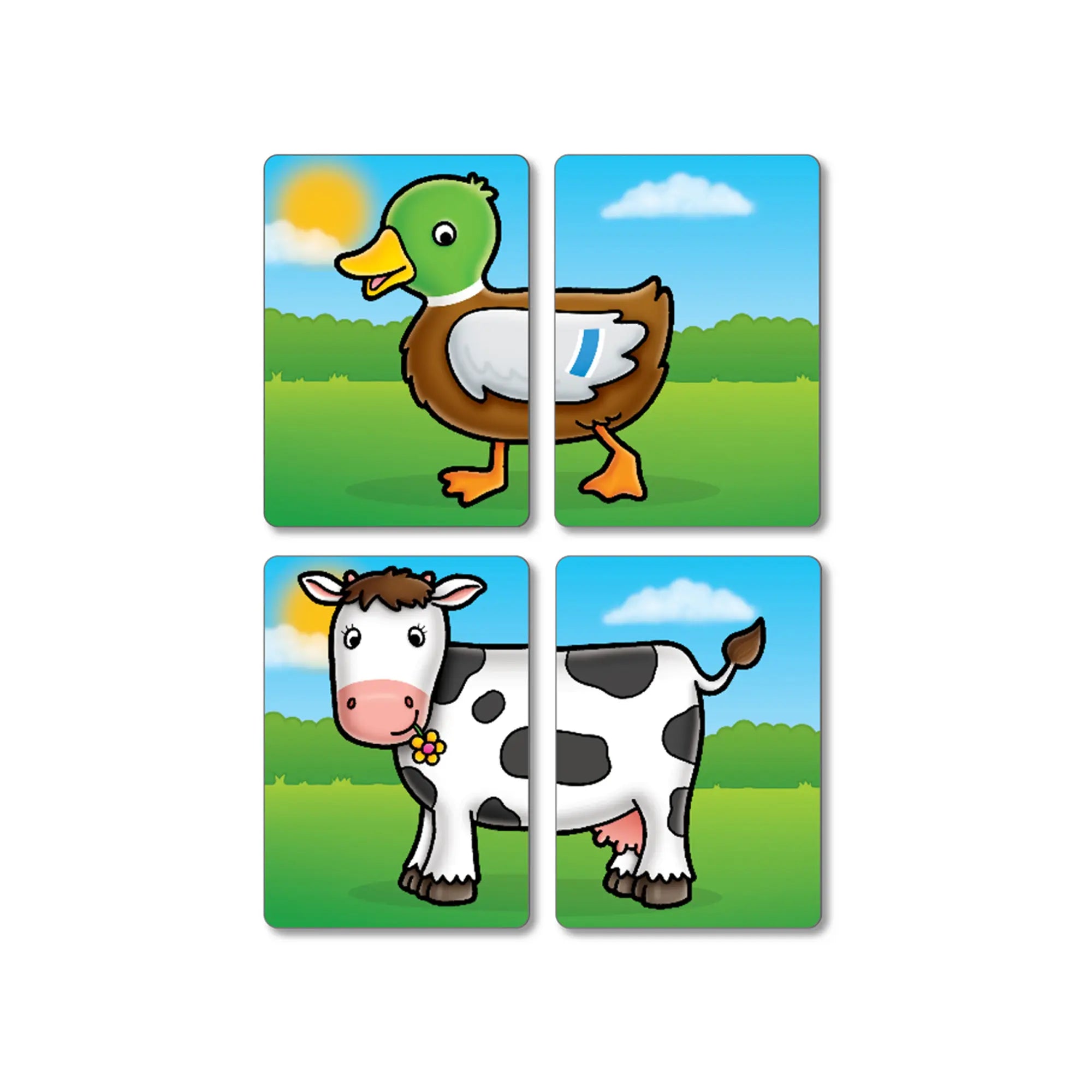 Farmyard Heads and Tails Game