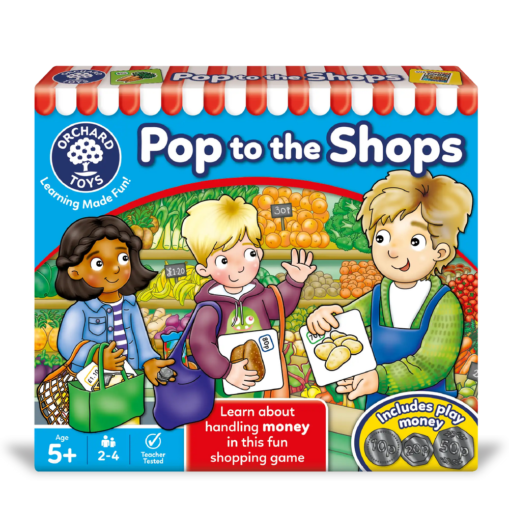 Pop to the Shops Board Game