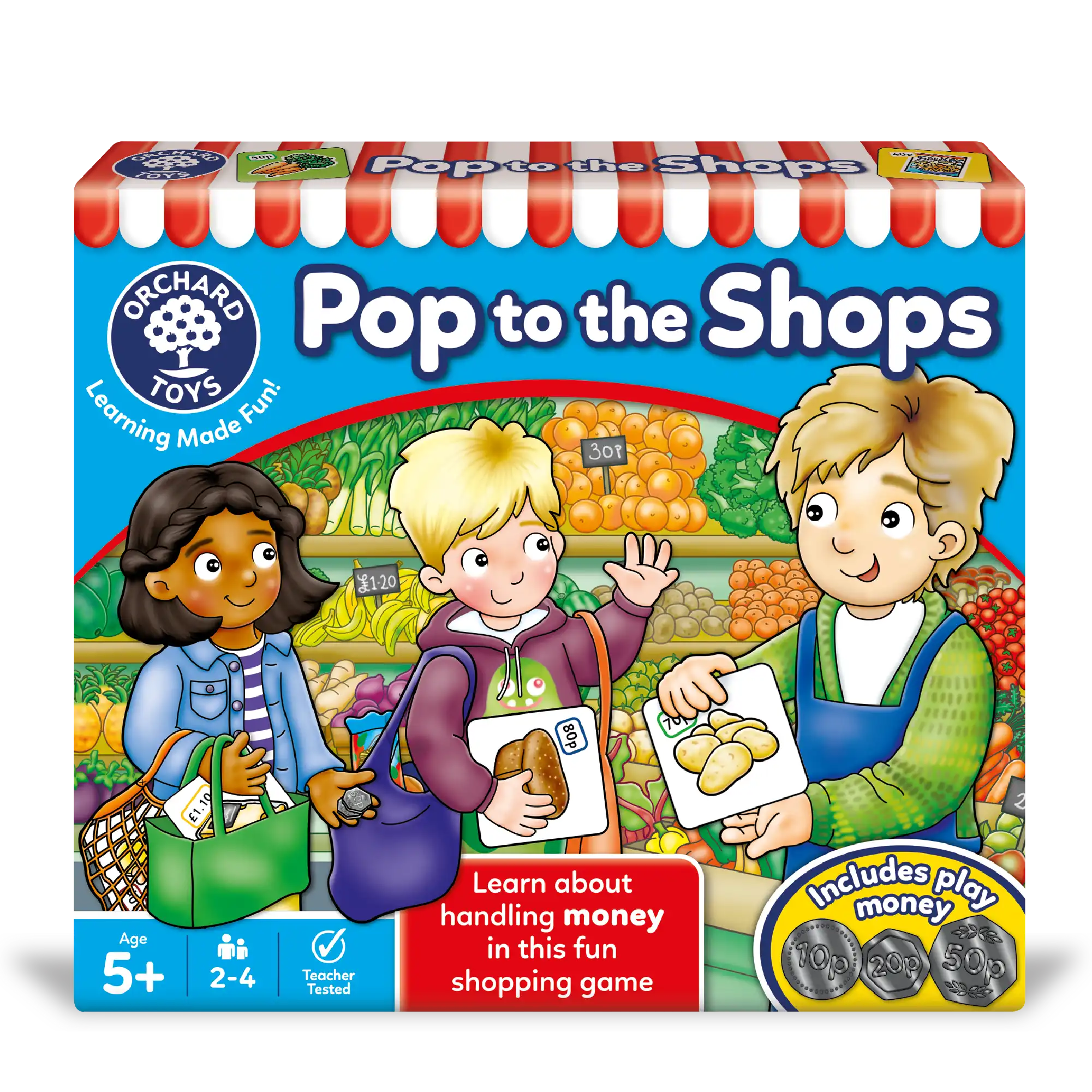 Pop to the Shops Board Game