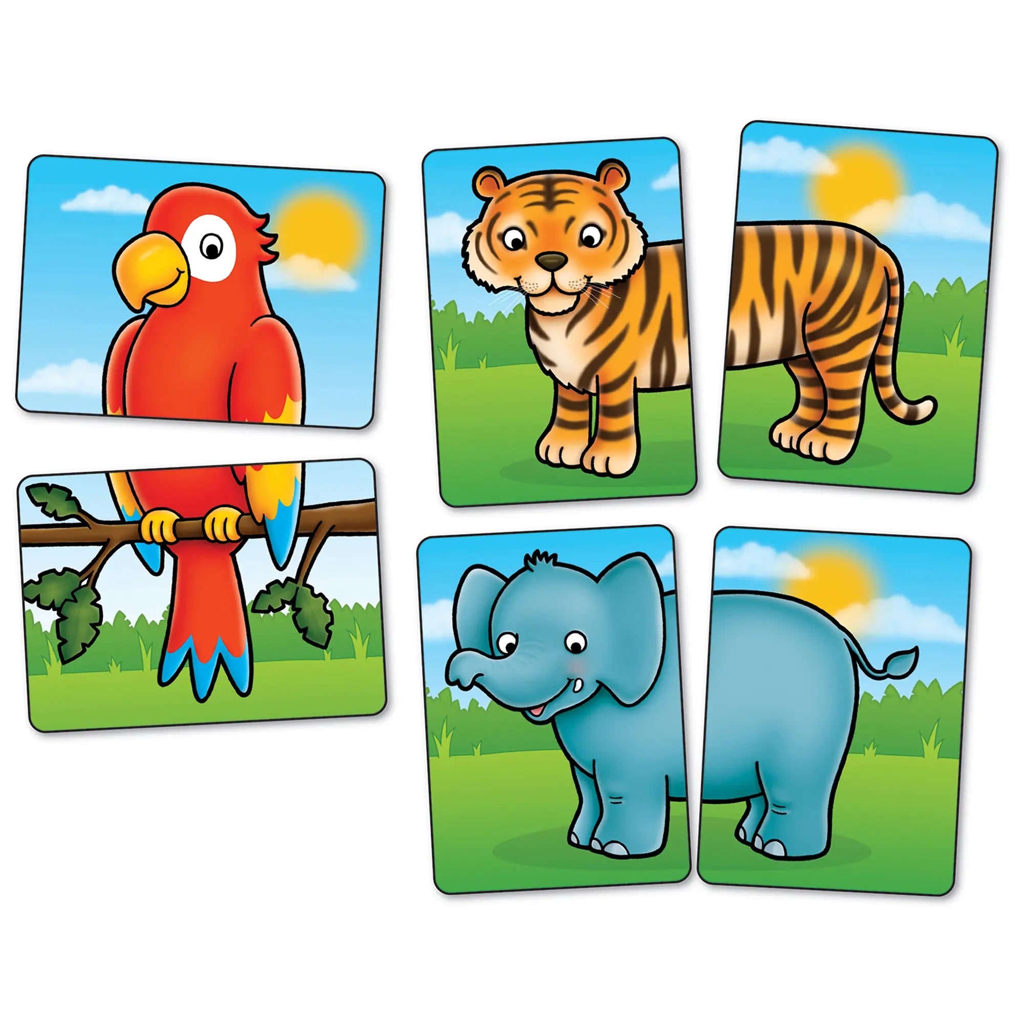 Jungle Heads & Tails Game