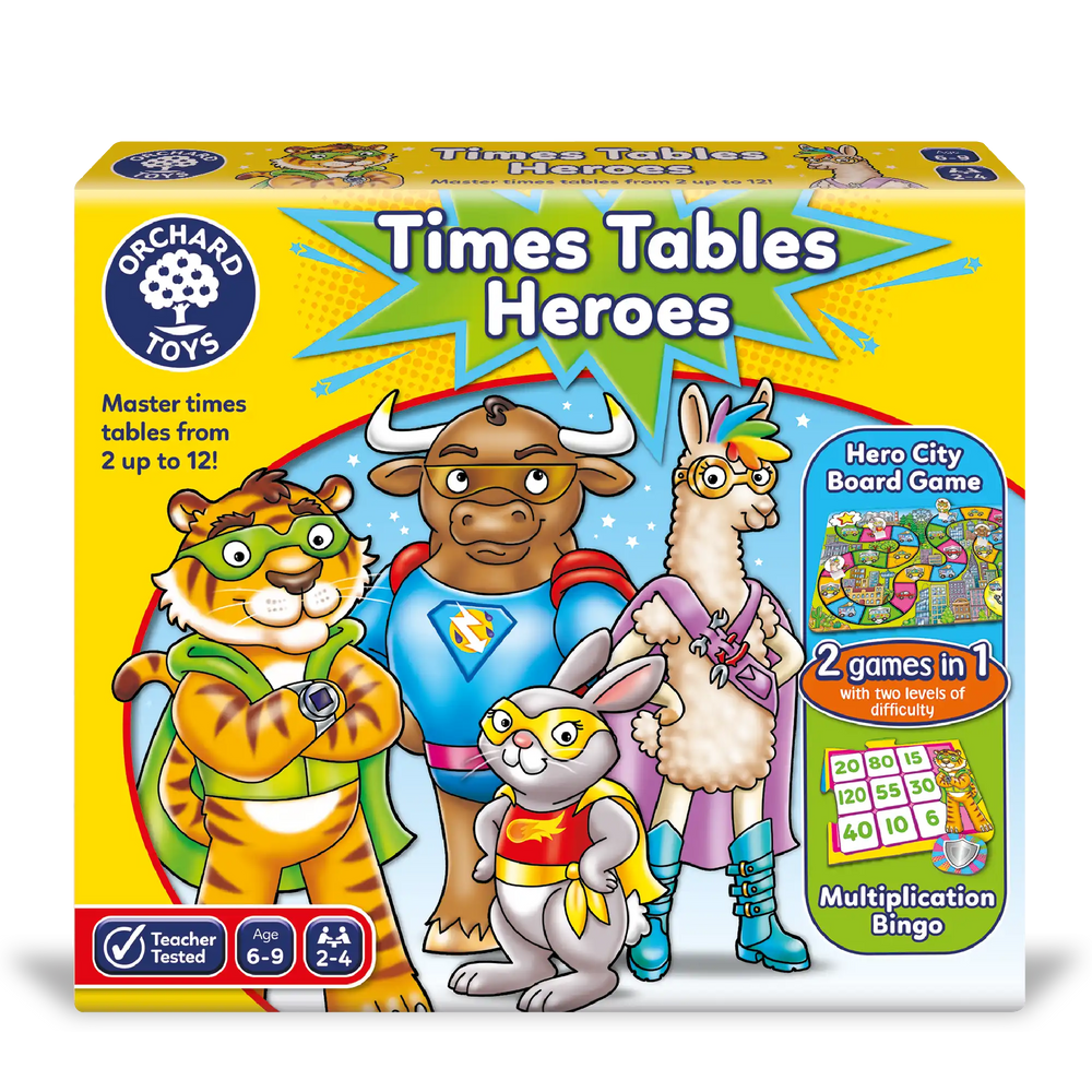 Times Tables Heroes Game