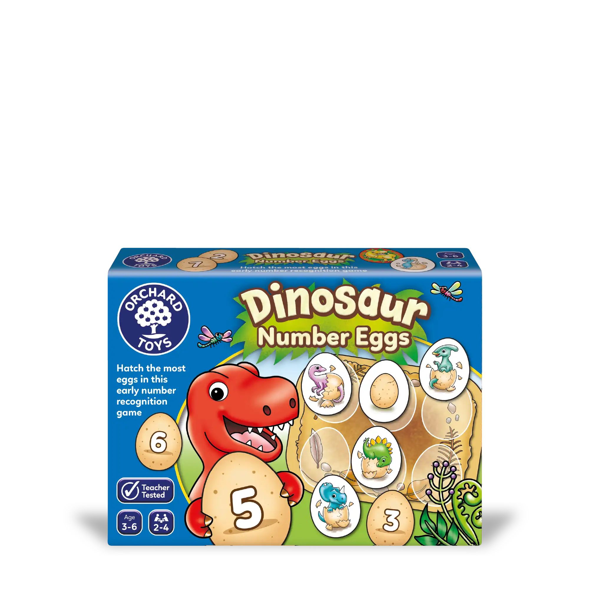 Dinosaur Number Eggs