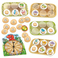 Dinosaur Number Eggs