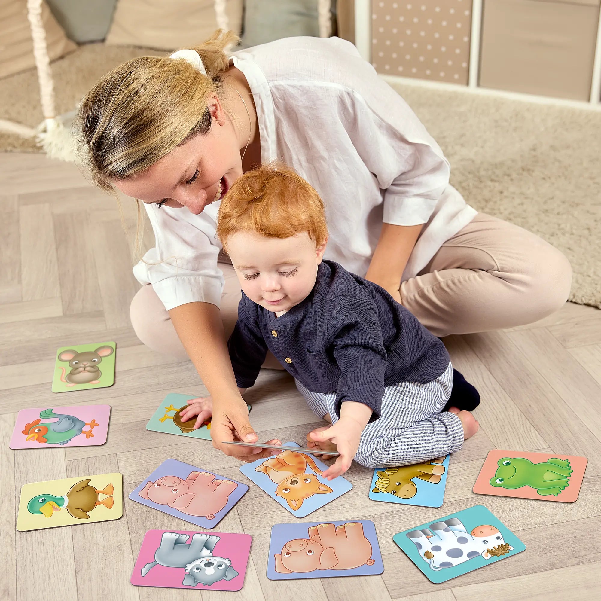 See and Sound giant flashcards