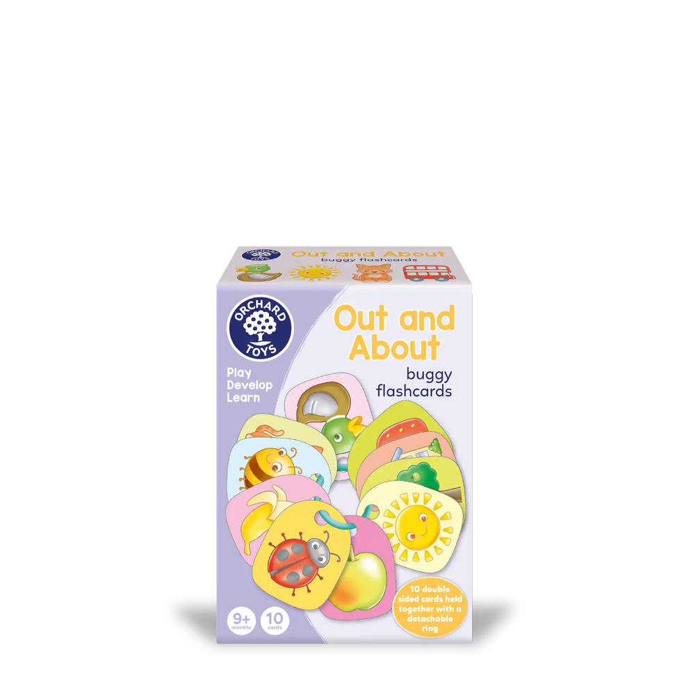 Out and About buggy flashcards