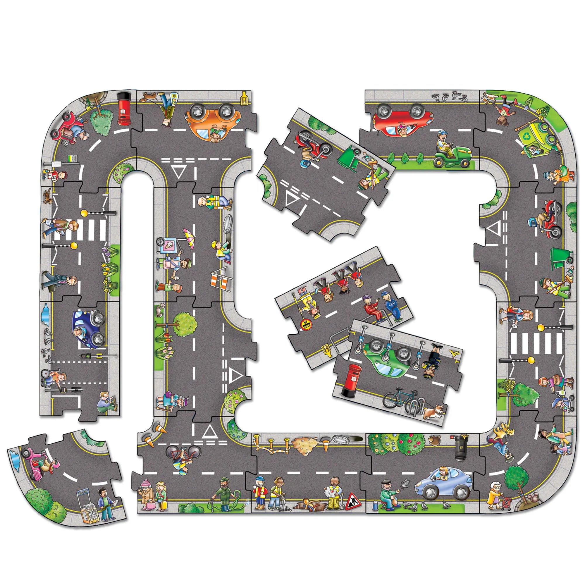 Giant Road Jigsaw Puzzle