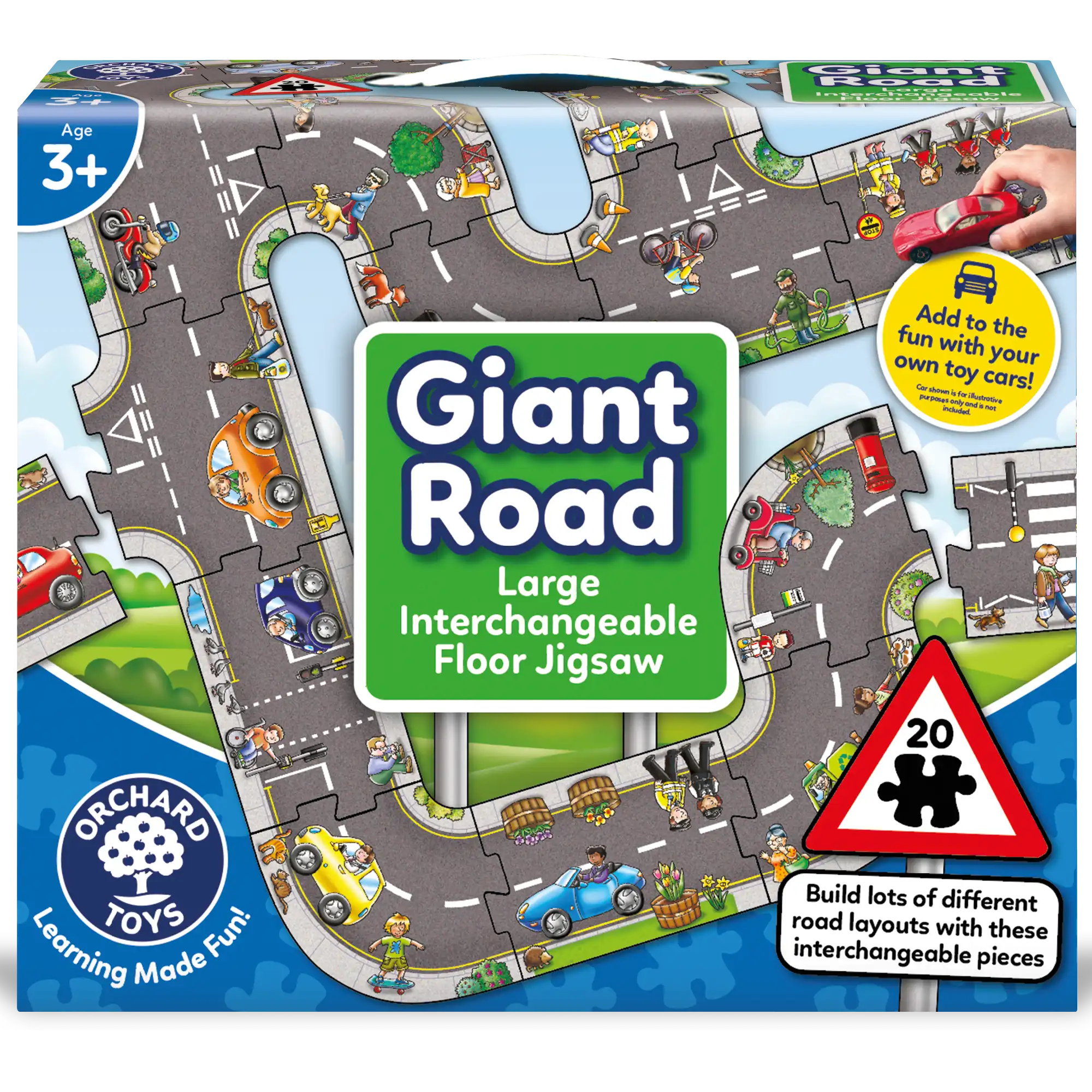 Giant Road Jigsaw Puzzle