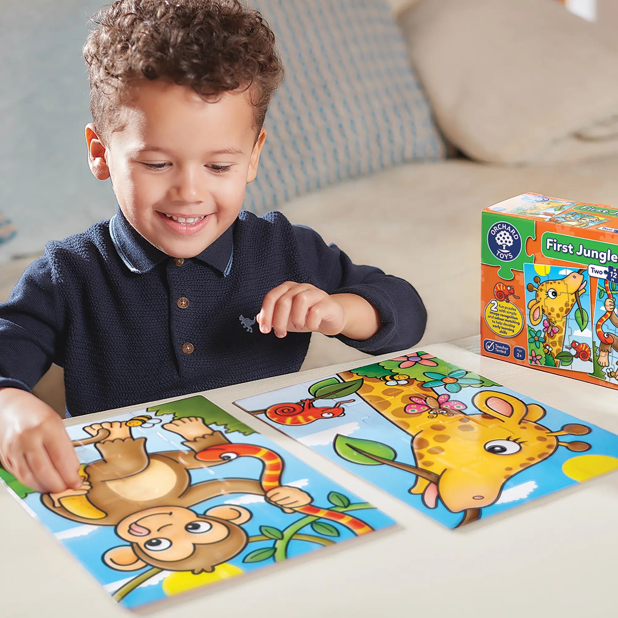 First Jungle Friends Jigsaw Puzzles