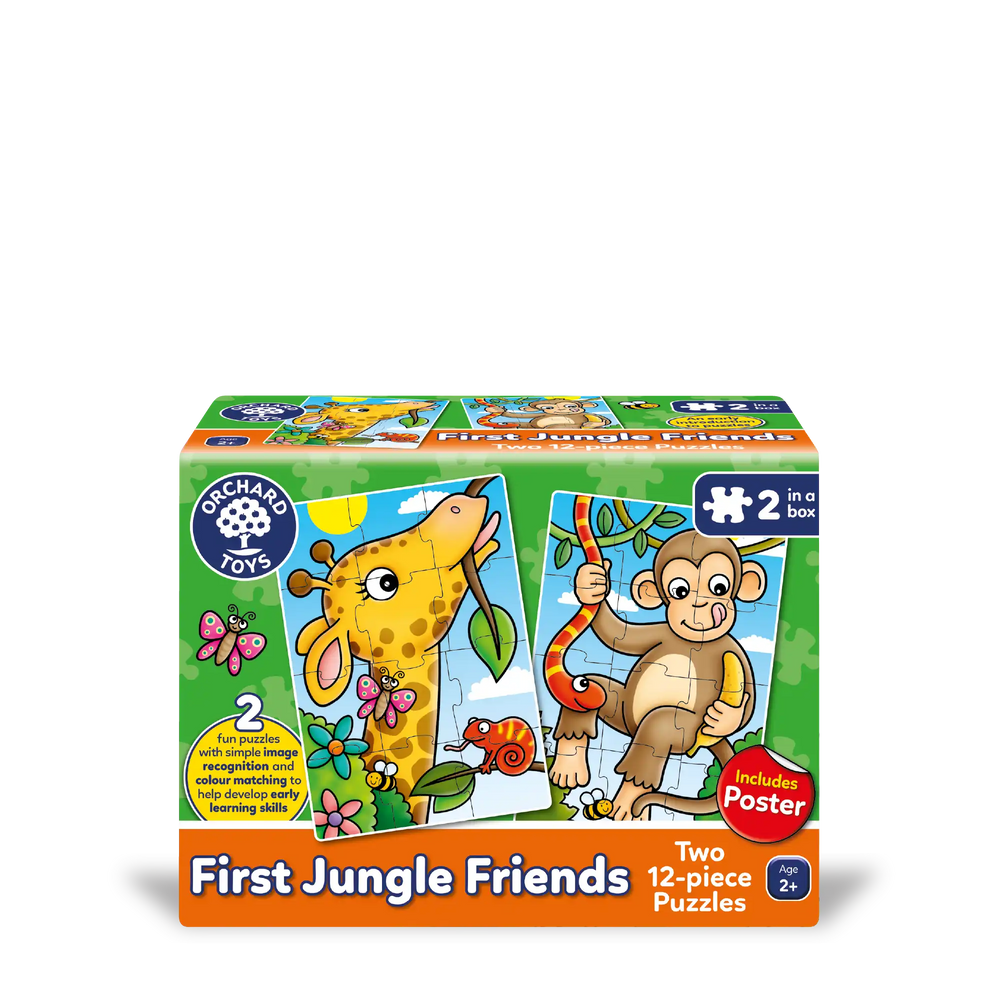 First Jungle Friends Jigsaw Puzzles