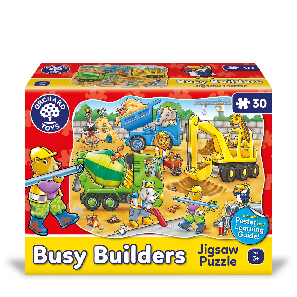 Busy Builders Jigsaw Puzzle
